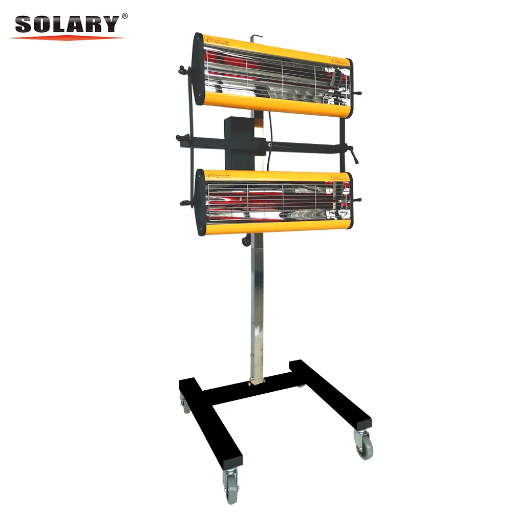 Solary инфракрасная лампа для отверждения краски 110 В короткая волна инфракрасный