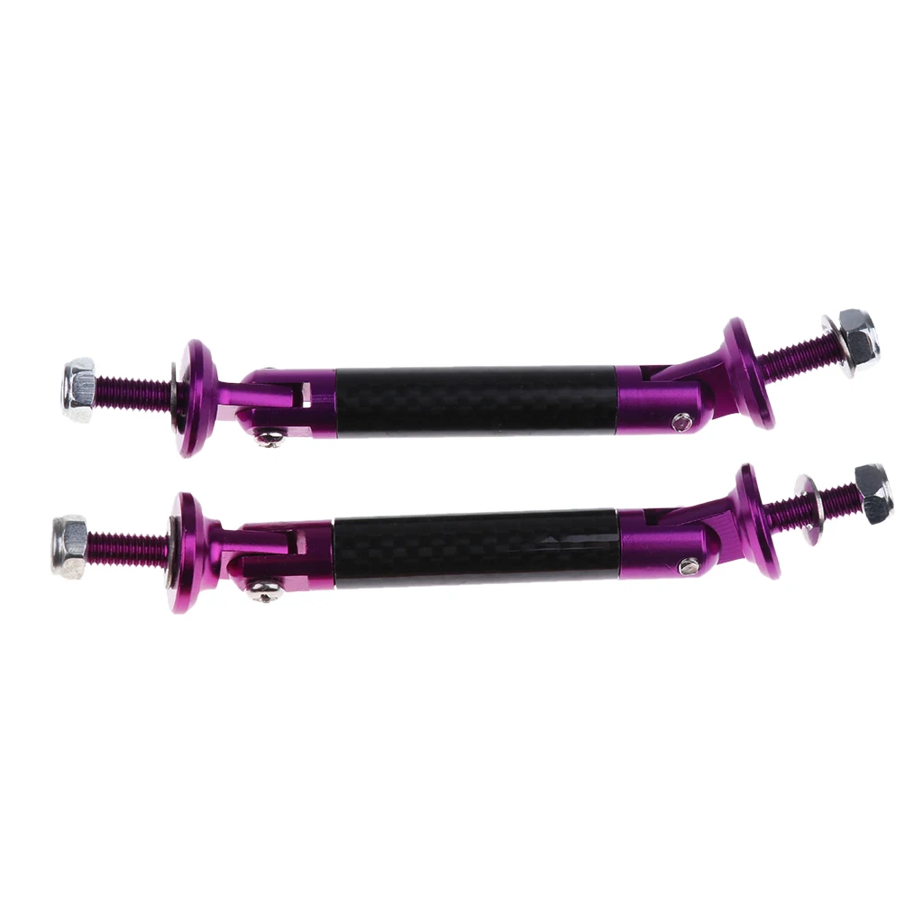 2X 45 мм передний Регулируемый ветровой сплиттер бампер подбородок защита для губ