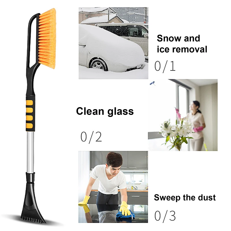

Snow Removal Brush High Quality Car Vehicle Snow Ice Scraper Snow Brush Shovel Removal Brush Winter Tools for The Car Ice Shovel