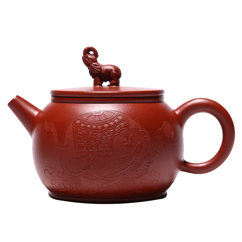 

All handmade Yixing purple clay pot household tea pot