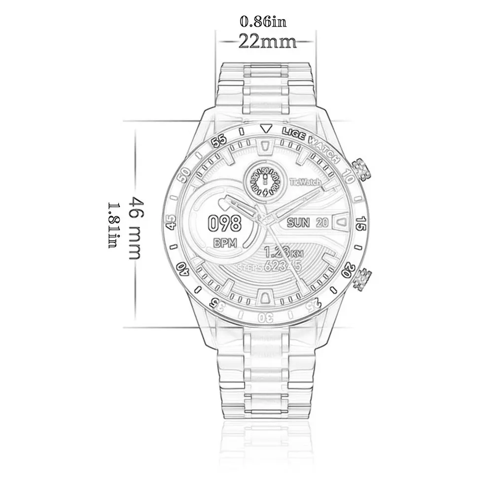 

I9 Wearable Bracelet Compatible With IOS System Heart Rate Wireless Call Steel Strap Multi-function Smart Watch