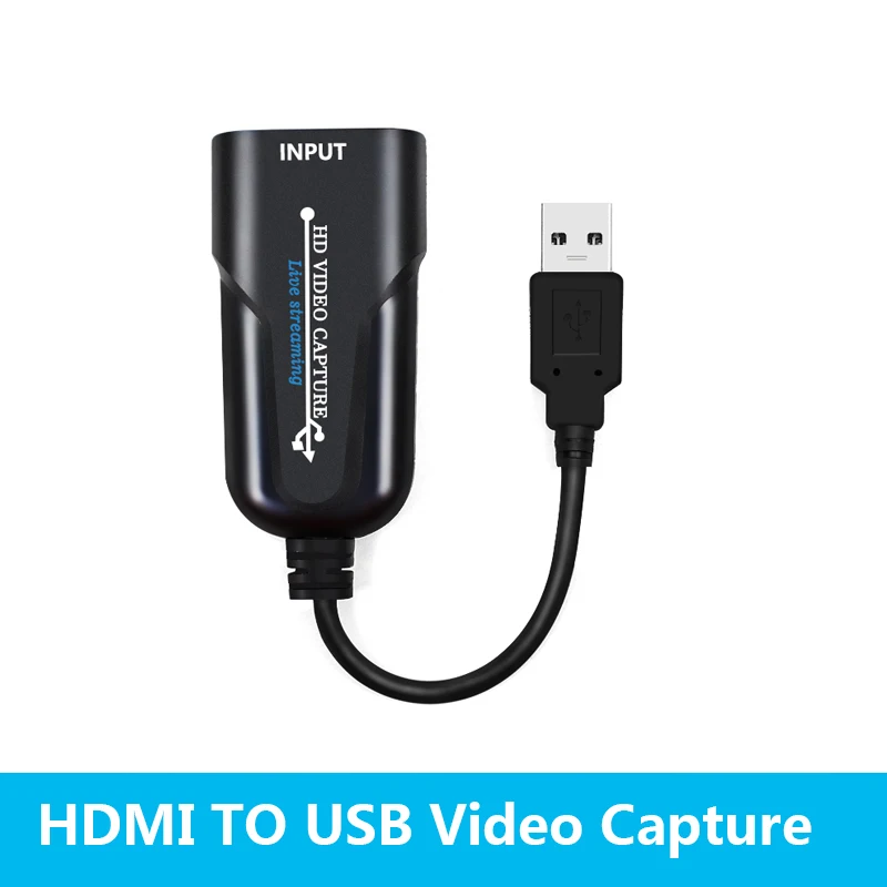 Placa de Captura de Vídeo Dispositivo de Captura de Vídeo Streaming ao Vivo Gravador para Ps4 Hdmi Grabber Câmera Usb 3.0 Dvd