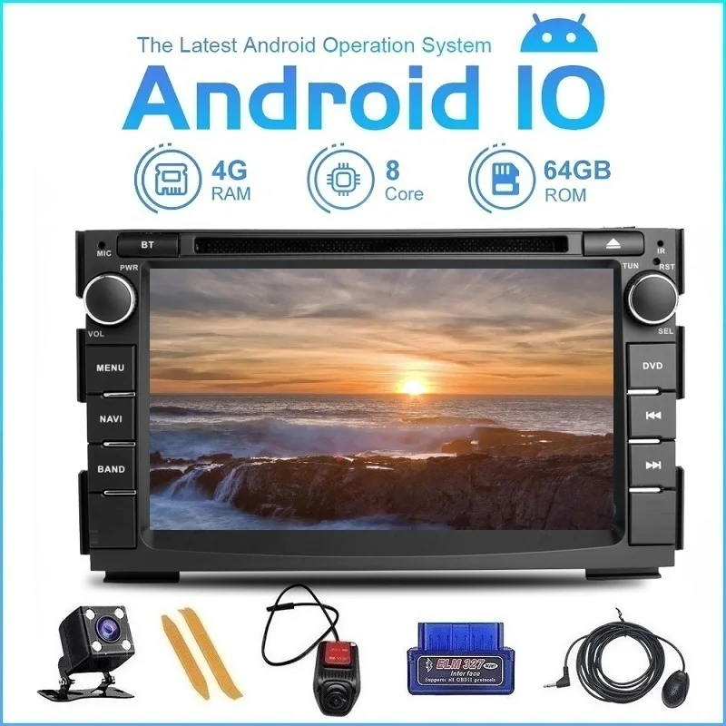 Zltoopai Android 10 для Kia Ceed Venga 2010-2016 автомобильный мультимедийный плеер GPS-навигация