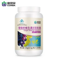 free shipping grape seed vitamin e soft 100 capsules