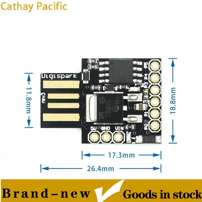 Миниатюрный стартер ATTINY85 Digispark для разработки usb Arduino | Электронные компоненты и