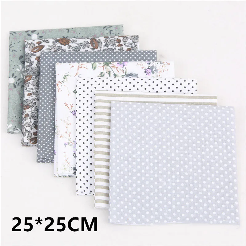 25x2 5 см/20*25 см набор хлопковой ткани с принтом стеганые для шитья в стиле пэчворк