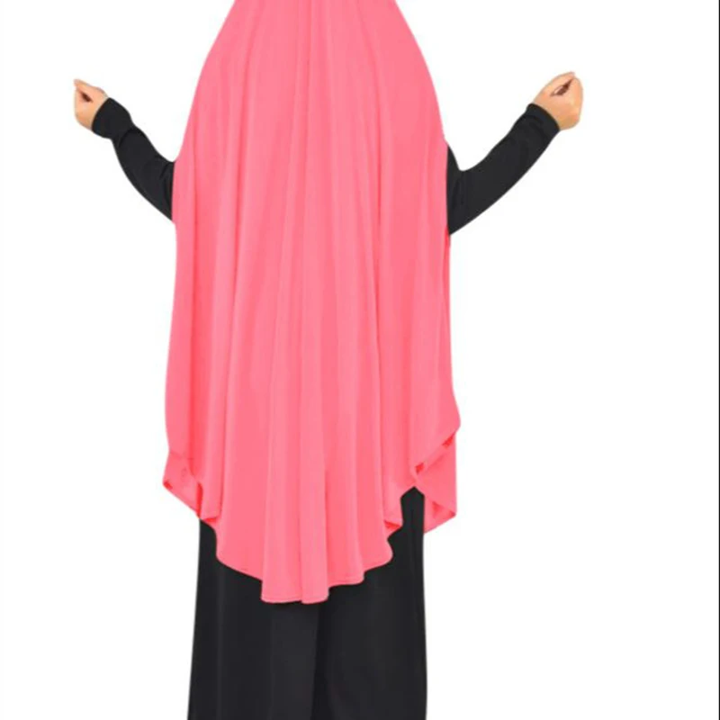 

Muslim Fashion Islam Khimar Ramadan Woman Niqab Long Khimar Hijab Dress Femme Musulman Prayer Jilbab Gebedskleding Vrouw Abaya