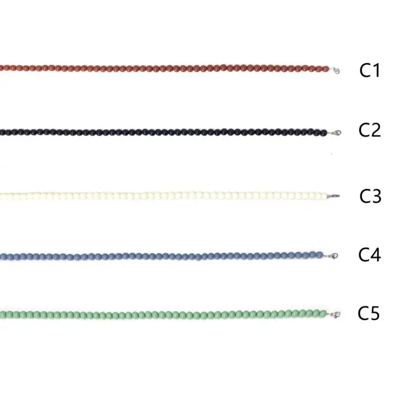 

Acrylic Beads Mask Hanging Chain Anti Slip Mask Lanyard Anti-lost Mask Holder Hanging Chain Cord Neck Strap Hanging Mask Tools