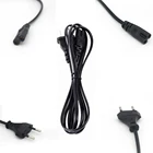 Кабель питания с 2-контактным штекером типа C, шнур питания для консоли C7, высококачественный Сверхтонкий свинцовый провод для настольного компьютера, ноутбука