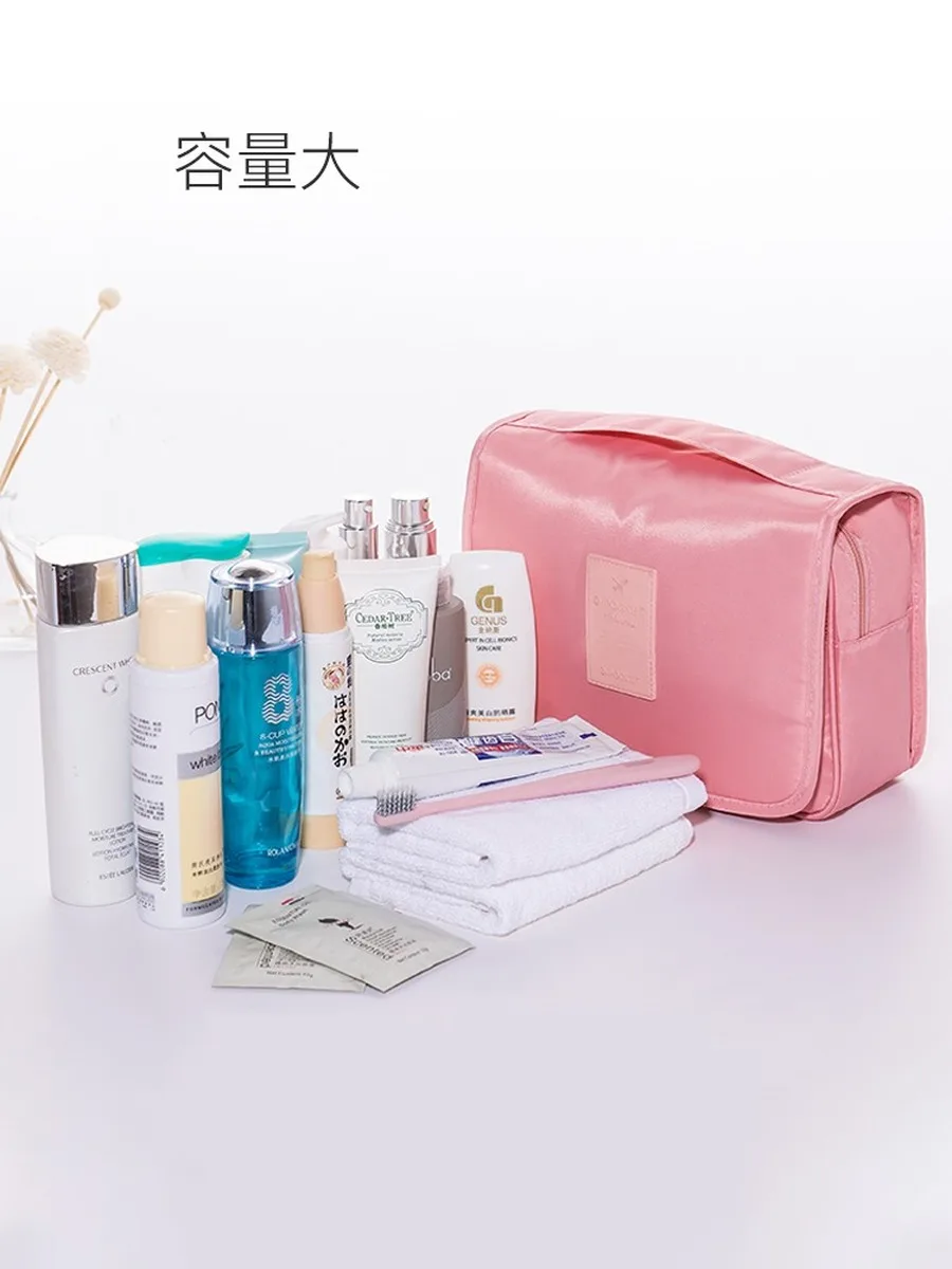 Большой косметический Органайзер для косметики дорожная сумка кабеля