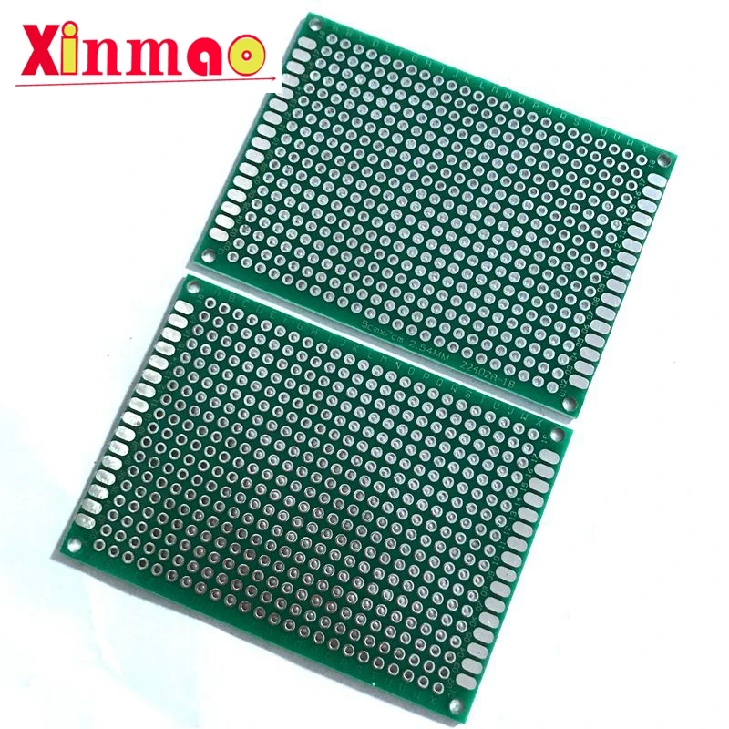 5 шт. 5x7 см 5*7 двухсторонний Прототип PCB Diy универсальная печатная плата