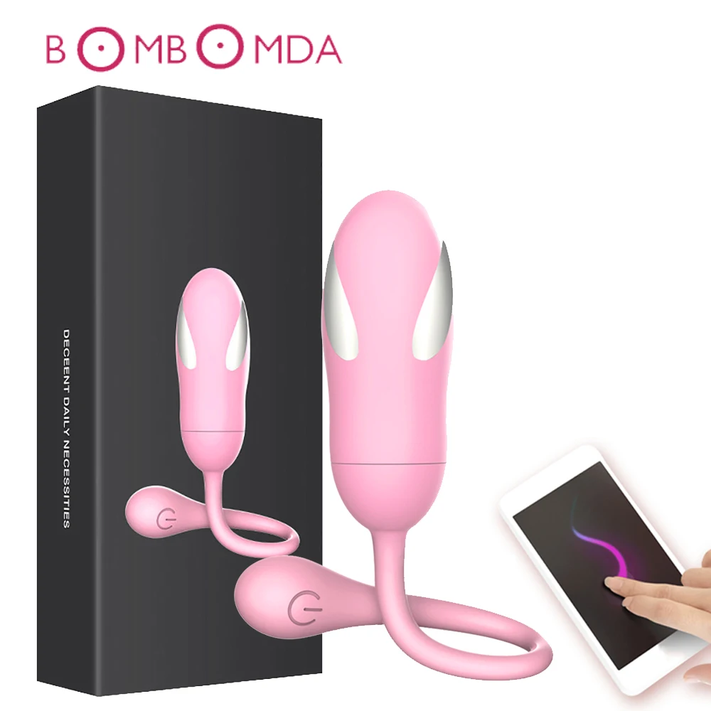 Беспроводное дистанционное управление через приложение вагинальный яйцо