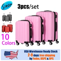%e3%80%90sinor%e3%80%91yes 3pcs per set 3 in 1 multifunctional large capacity traveling storage suitcase pink