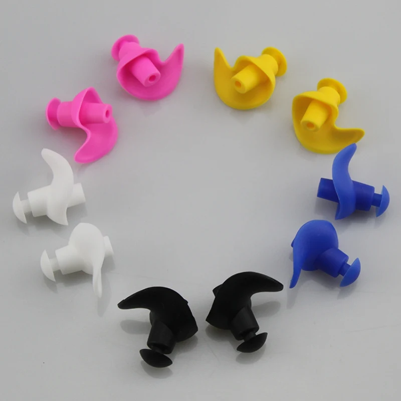 

Earplugs Soft Ear Plugs Swimming Waterproof Dust-Proof Environmental Silicone Diving Water Sport Earplugs Hot New.