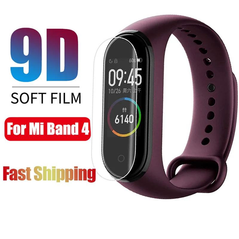 Защитная пленка на весь экран для Xiaomi mi Band 4 mi band 4, мягкая Гидрогелевая пленка, защитная пленка на экран для Xio mi Band 4 mi band 4 Not Glas