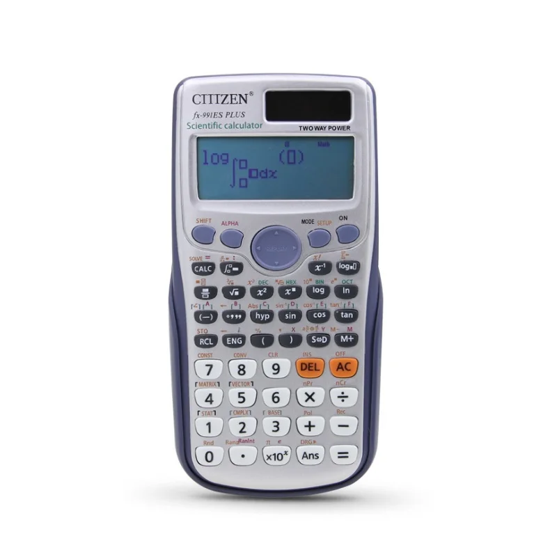 

Brand New FX-991ES-PLUS Original Scientific Calculator 417 functions for high school university students office coin battery