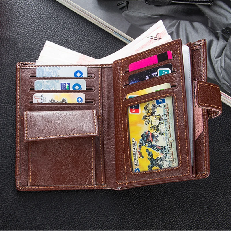 Маленький короткий кошелек для мужчин мужской держатель карт монет Vallet Partmone Walet