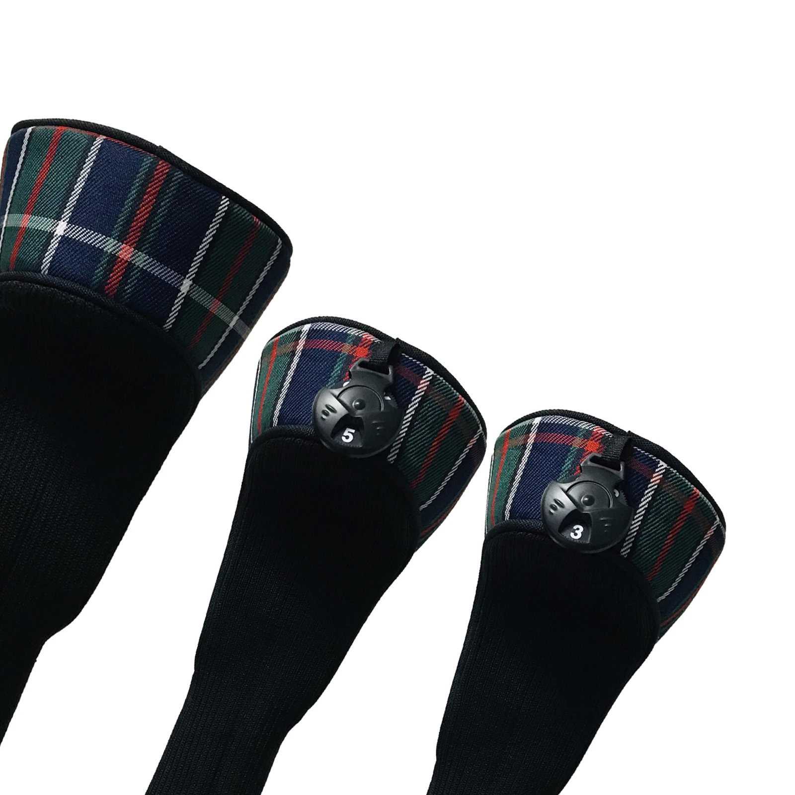 

3Pcs Head Covers Driver 460cc 1 3 5 7 X Fairway Woods Headcovers Protective Covers Fits All Fairway Clubs