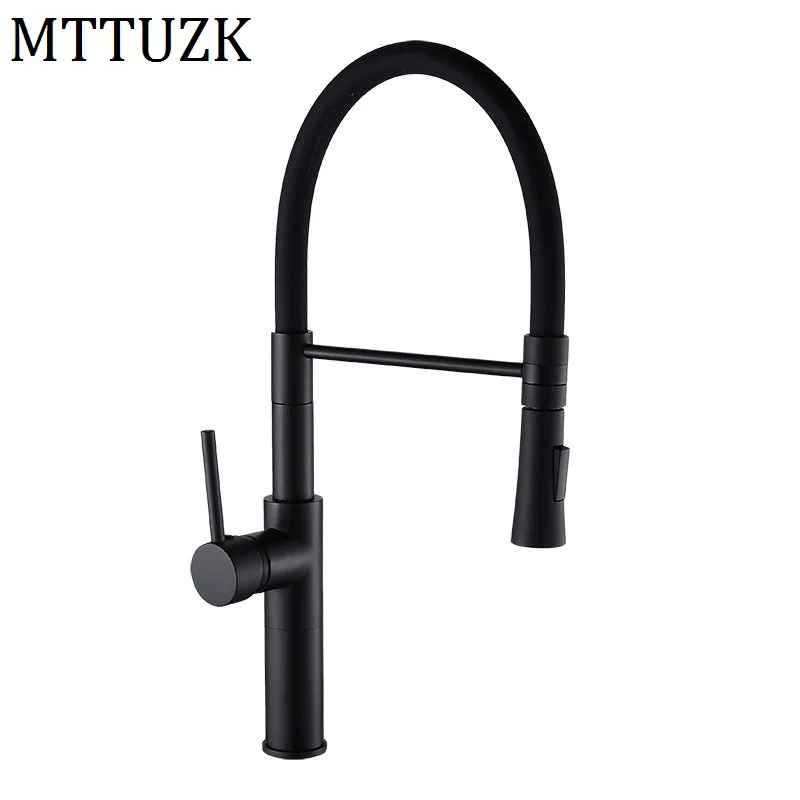 MTTUZK белый кухонный кран 360 ronating blackend раковина холодной и горячей кухни смеситель