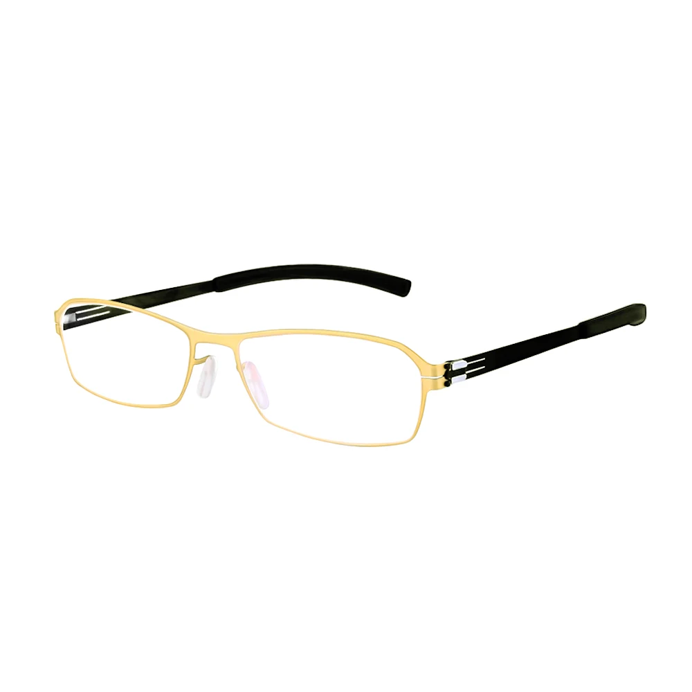 

German Brand Design Handmade Oval Glasses frame Ultra-light Screwless Business Prescription Reading Eyeglasses With Original Box