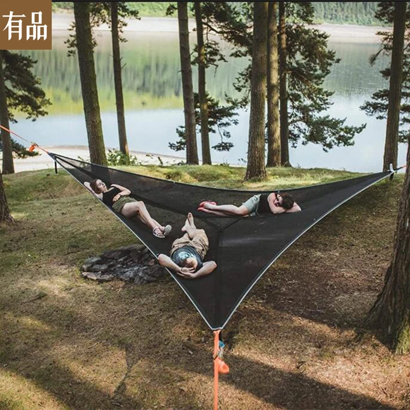 

Портативный гамак Xiaomi, многофункциональный гамак для кемпинга, с треугольным ковриком, для воздушных матрасов