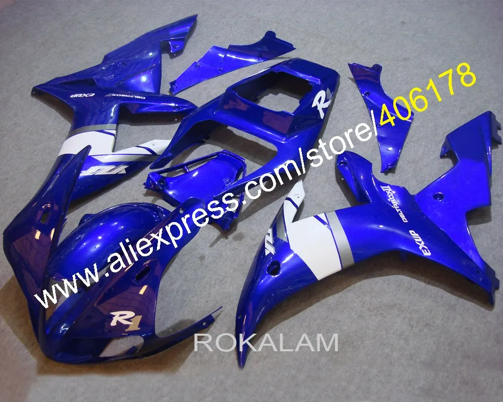 

Обтекатели из АБС-пластика YZF1000 R1 02 03 для Yamaha YZF R1 2002 2003 Blue Sport 500 Обтекатели для кузова мотоцикла (литьё под давлением)
