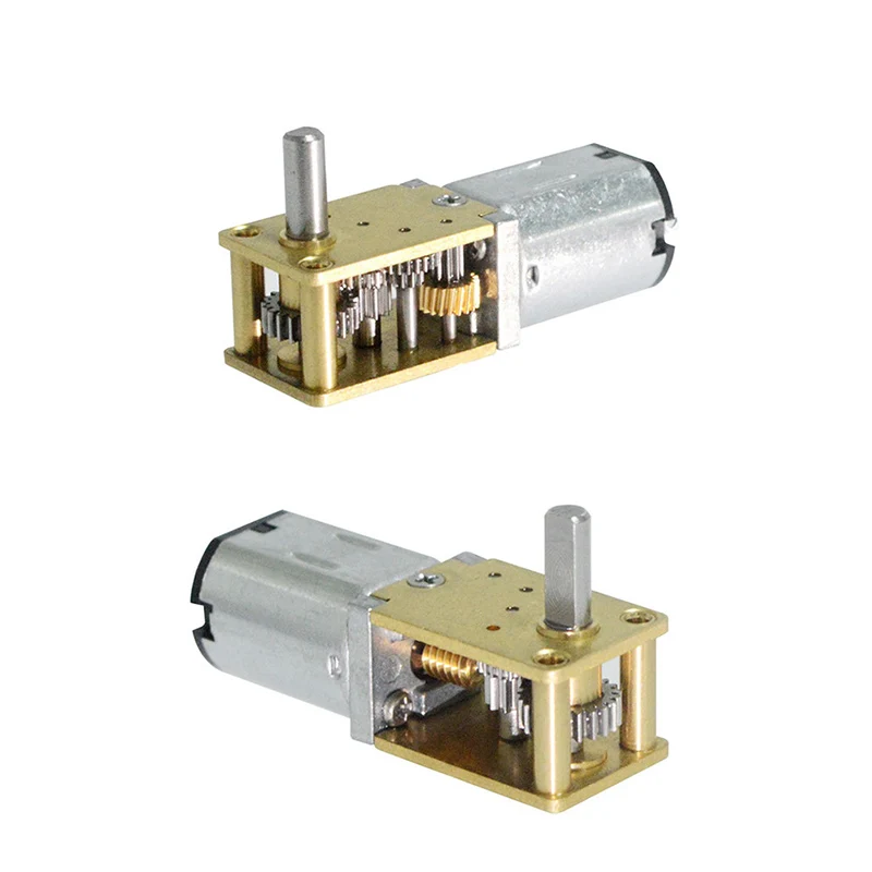 Редукционный двигатель N20 высокий крутящий момент постоянного тока 12 В червячный