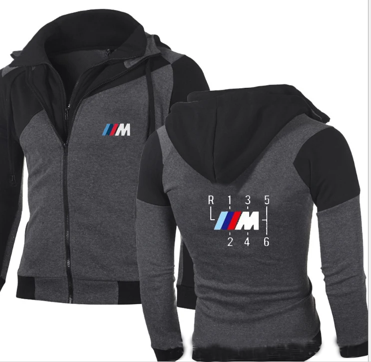 Весенне осенняя спортивная толстовка Уличная Повседневная Harajuku для BMW M