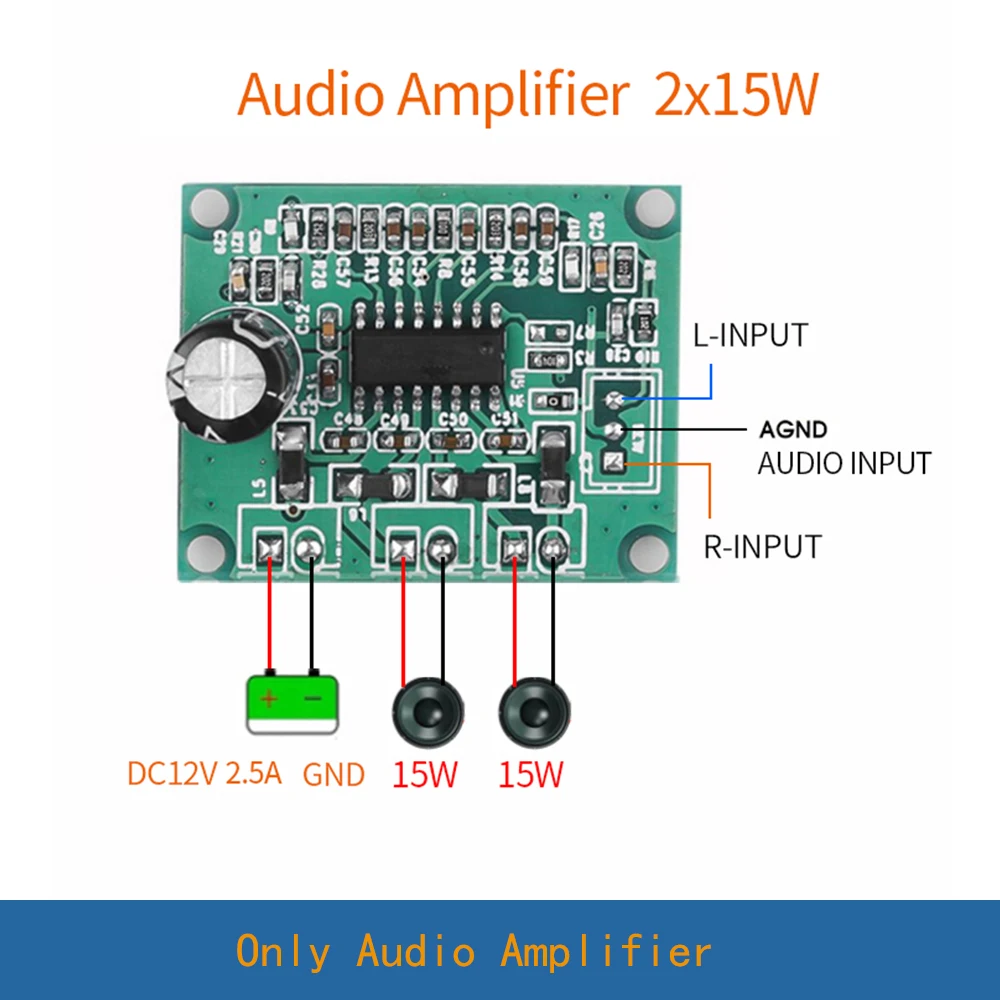 

Плата декодера MP3 WAV, 9-12 В, автомобильный аудио модуль с поддержкой USB TF карты AUX FM Bluetooth 5,0 MP3-плеер с пультом дистанционного управления