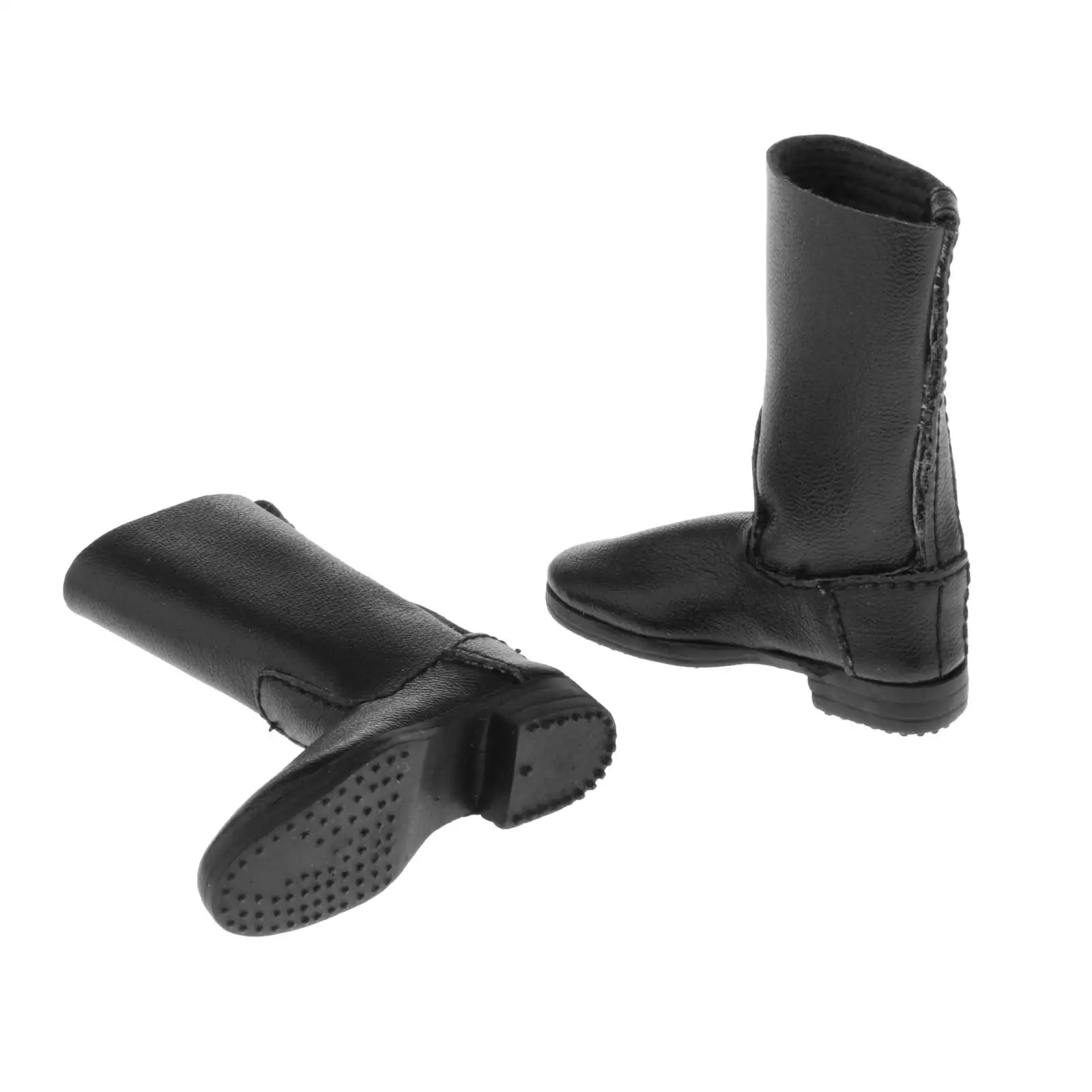 

1/6th Male Leather Riding Boot for 12inch DID DML HT Action Figure Accessory