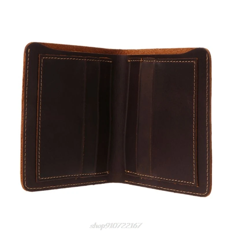 

Vintage Men Leather Wallet Bifold Clutch Coin Purse Credit Card Holder Billfold O30 20 Dropshipping