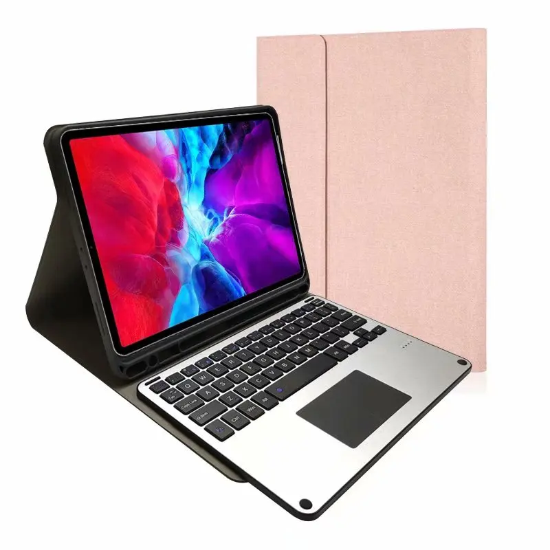 Новый модный беспроводной трекпад для клавиатуры 2020 iPad Pro 11 кожаный чехол мыши