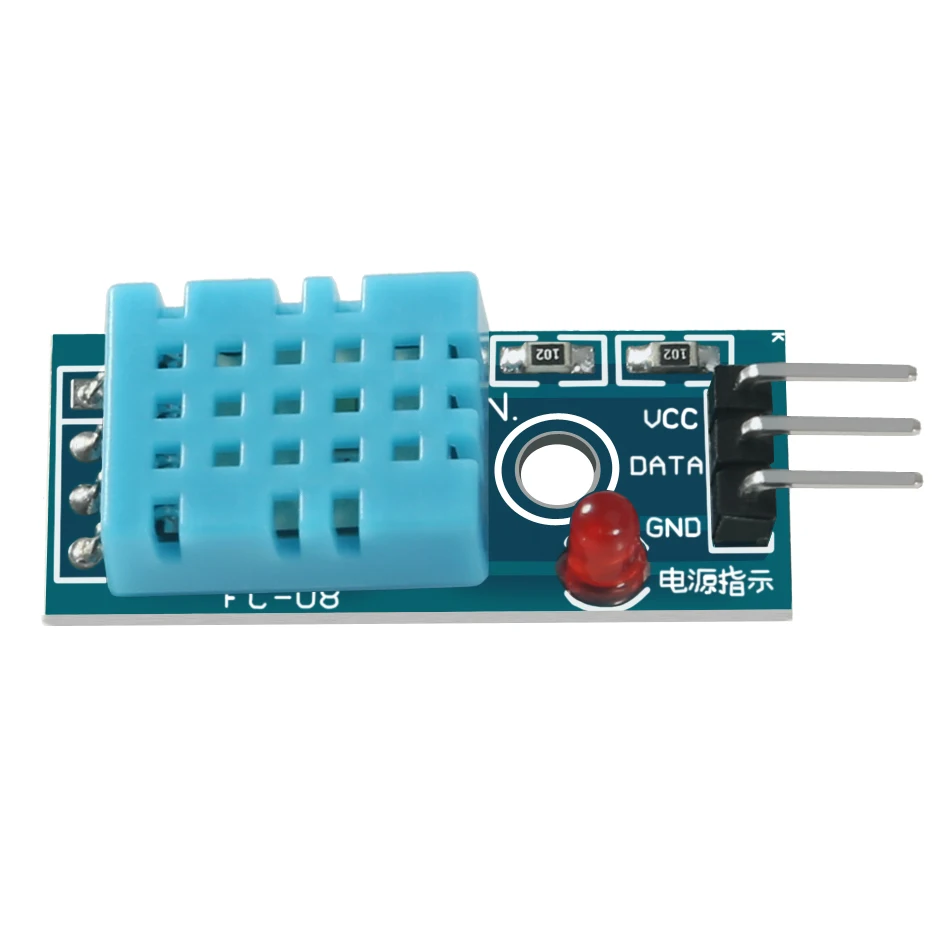 Датчик температуры и относительной влажности DHT11 модуль с кабелем для arduino Diy