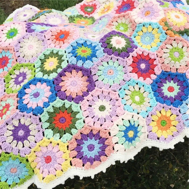 安い マスター製の純粋な手織りミルク綿午後残り毛布ソファ毛布多目的装飾テーブルマットは