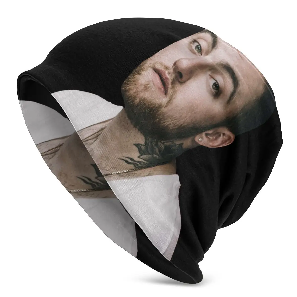

Mac Miller (3) Удобная шапка-пуловер, трикотажная шапка для взрослых мужчин и женщин