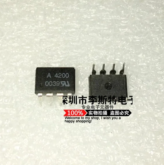

10PCS A4200 HP4200 HCPL-4200 DIP-8 New original hot selling electronic integrated circuits