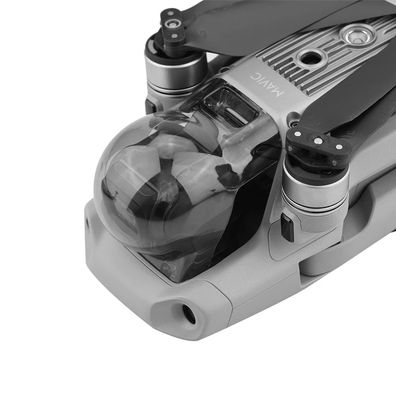 Mavic Air 2 Крышка объектива Пылезащитная крышка Gimbal Camera Fixator прозрачный корпус для DJI