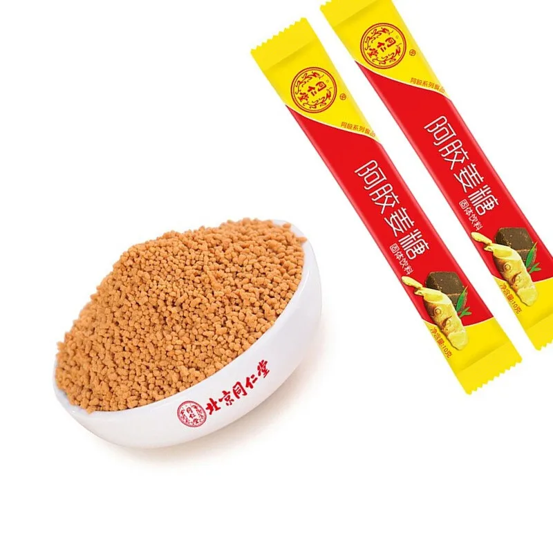 

[Beijing Tongrentang] Brown sugar Ejiao ginger tea can be used together with products such as aunt menstrual period female