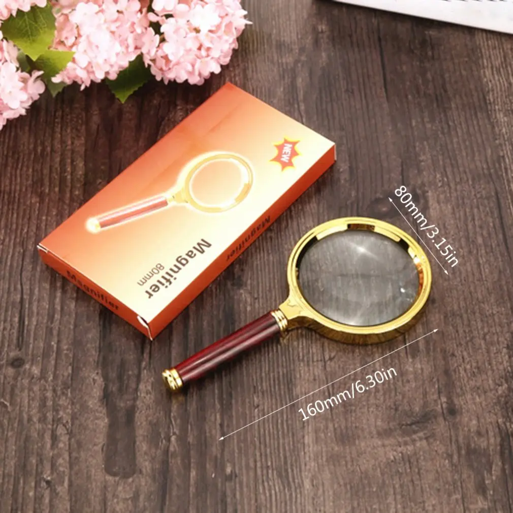 Увеличительное стекло для ювелирных изделий профессиональная Портативная Лупа