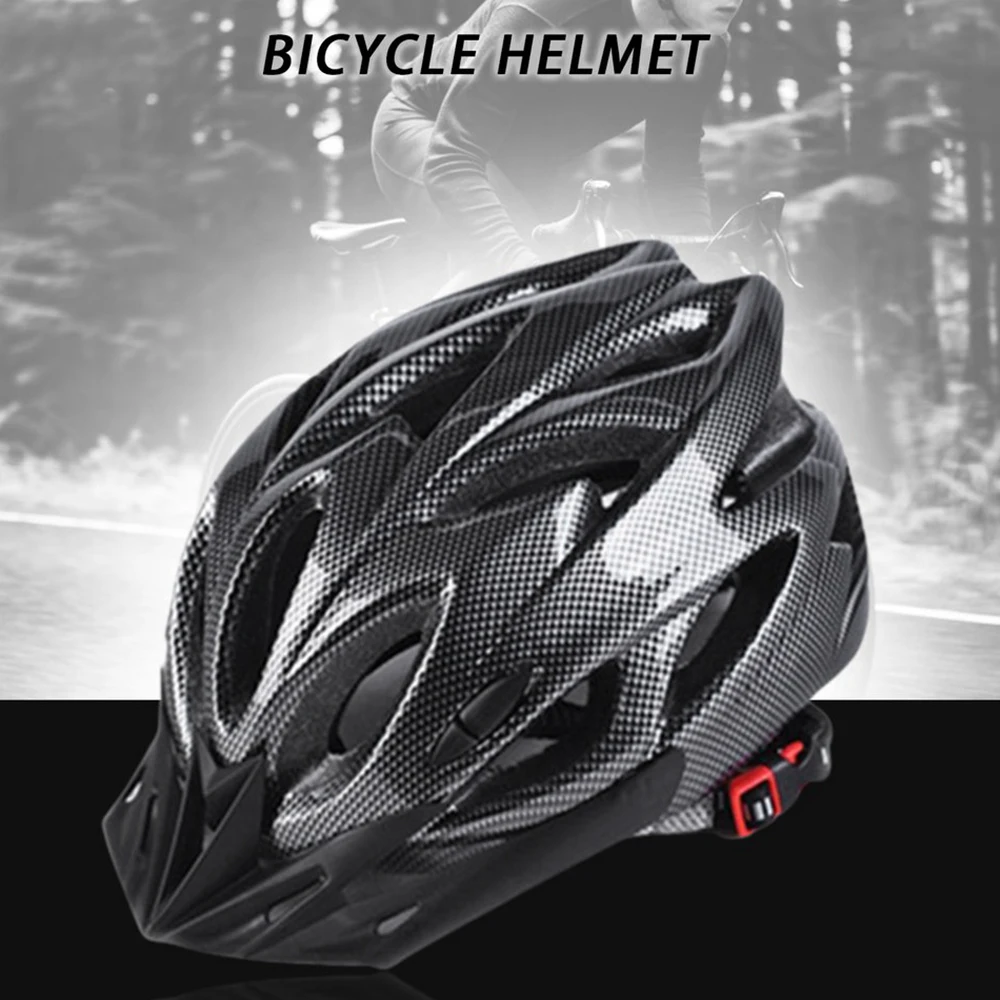 Сверхлегкий гоночный велосипедный шлем интегрированный MTB горный дорожный