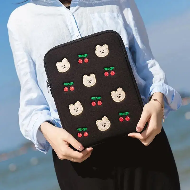 

Girls Tablet case Cute cartoon cute air3/4 ipad 9.7 10.2 10.5 10.8 pro 11/12.9 pouch 12/13/14/15 inch bag laptop sleeve bag
