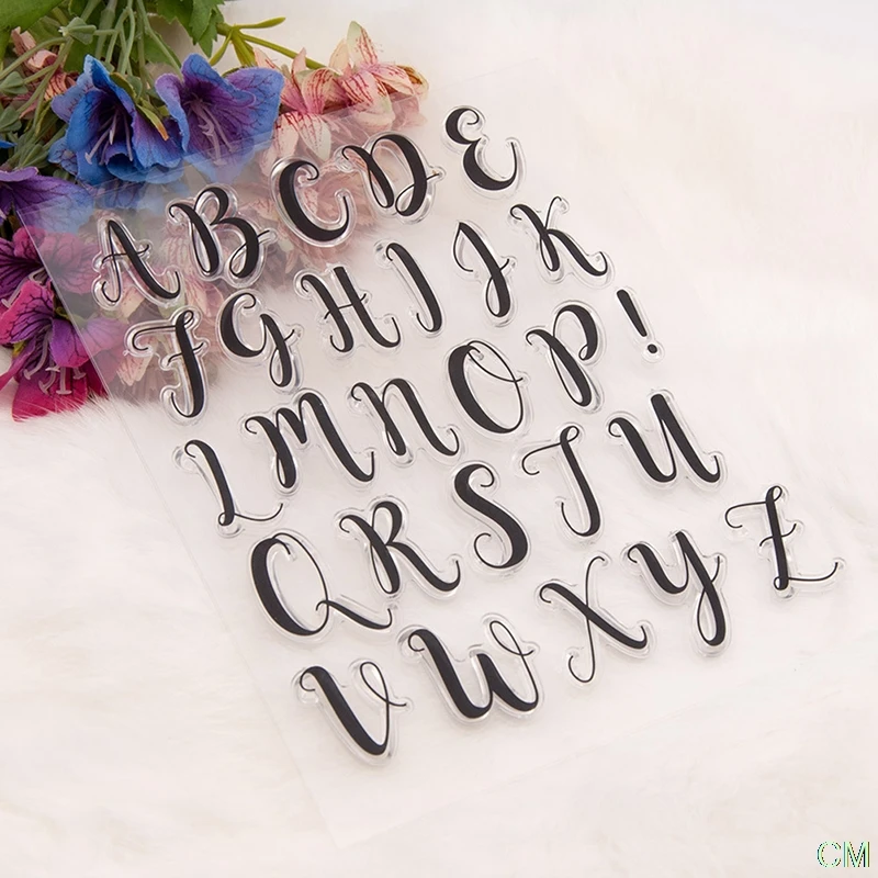 

Cake Decor Tool Alphabet Fondant Cake Cookie Stamp Mold Letters Biscuit Mold