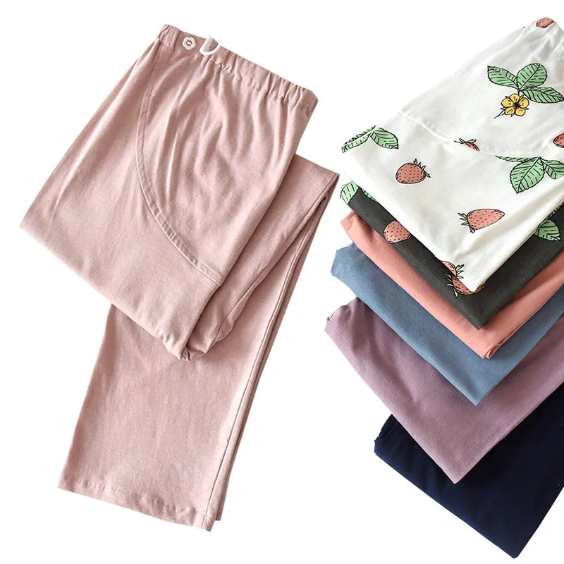 Весенне-осенние Хлопковые женские брюки в Корейском стиле свободные