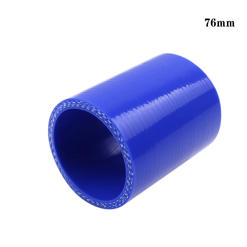 MAX Straight Silicone Hose 51-102mm Black/Blue Intercooler Intake Pipe connection hose turbine intercooler 2 Colors#P15 | Автомобили и