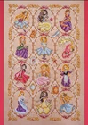Популярная вышивка 12 сказочных принцесс Вышивка крестом современное искусство с 100% хлопковой нитью и бесплатная доставка для домашнего декора