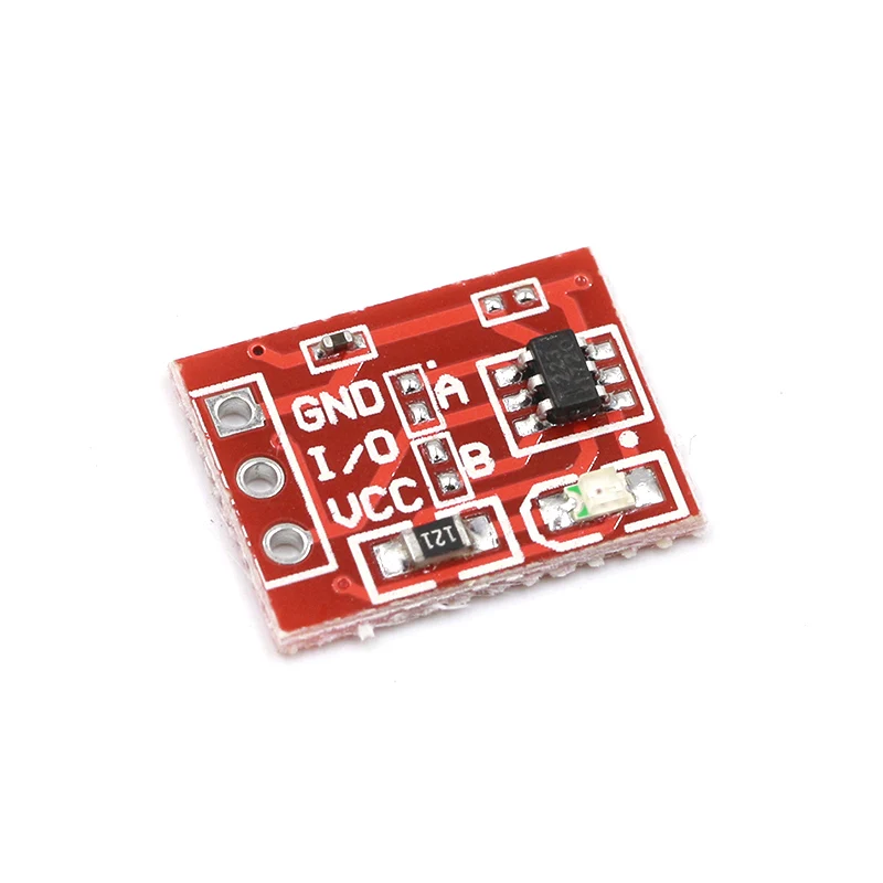 10 шт. TTP223 сенсорный ключ переключатель модуль сенсорная кнопка емкостные