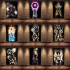 Настенная картина Дракон мяч плакат из японского аниме Гоку Вегета, холст, живопись, украшение для дома, печать, украшение для детской комнаты, живопись