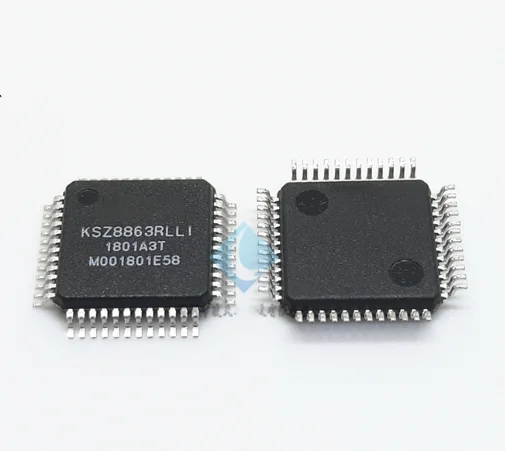 

10 шт./лот KSZ8863RLLI KSZ8863 QFP48 новый оригинальный