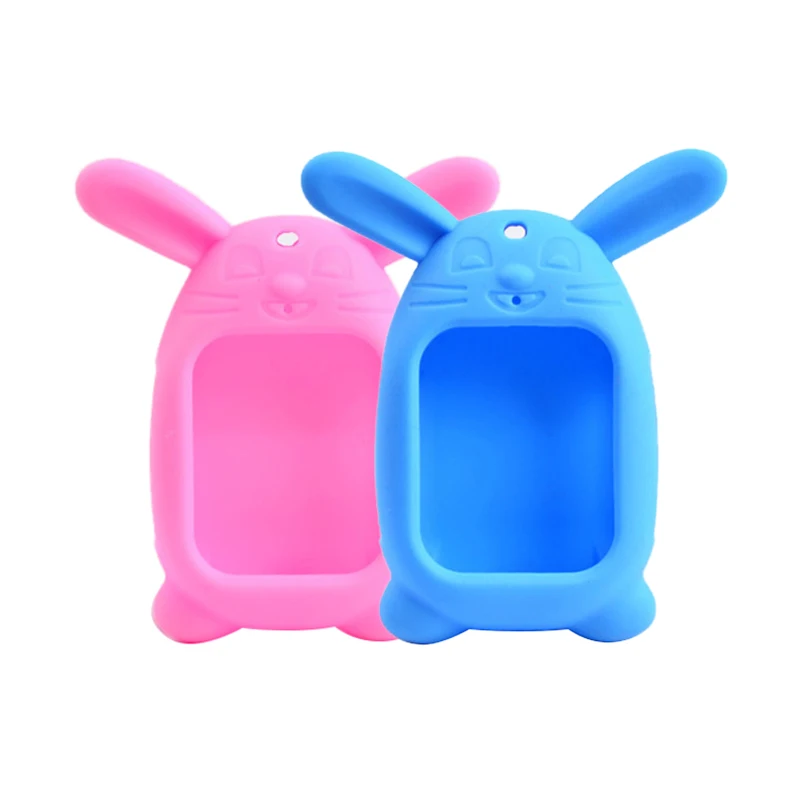 Universal Silicone Children's Smart Watch Protective Cover Cute Cartoon Bear Rabbit For | Электроника