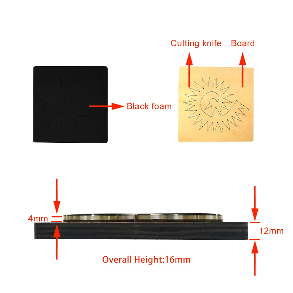 

Hairpin Leather Mold Die-Cut Handmade Crafts Scrapbooking Cutting Dies DIY Suitable For Common Die-Cutting Machines